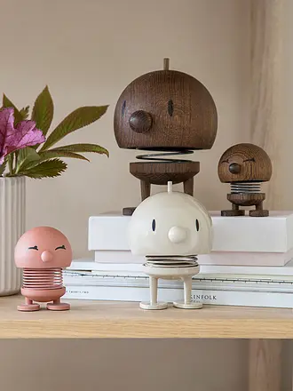 HOPTIMIST | Figurine décorative Classic Bumble 10,5cm Rouge | camel